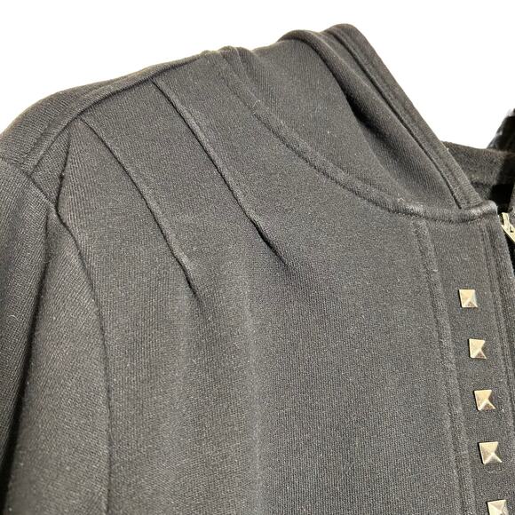 Ariat Black Full Zip Hoodie Sweatshirt Base Layer Women's Large - Picture 10 of 13